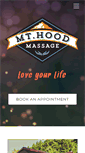 Mobile Screenshot of mthoodmassage.com